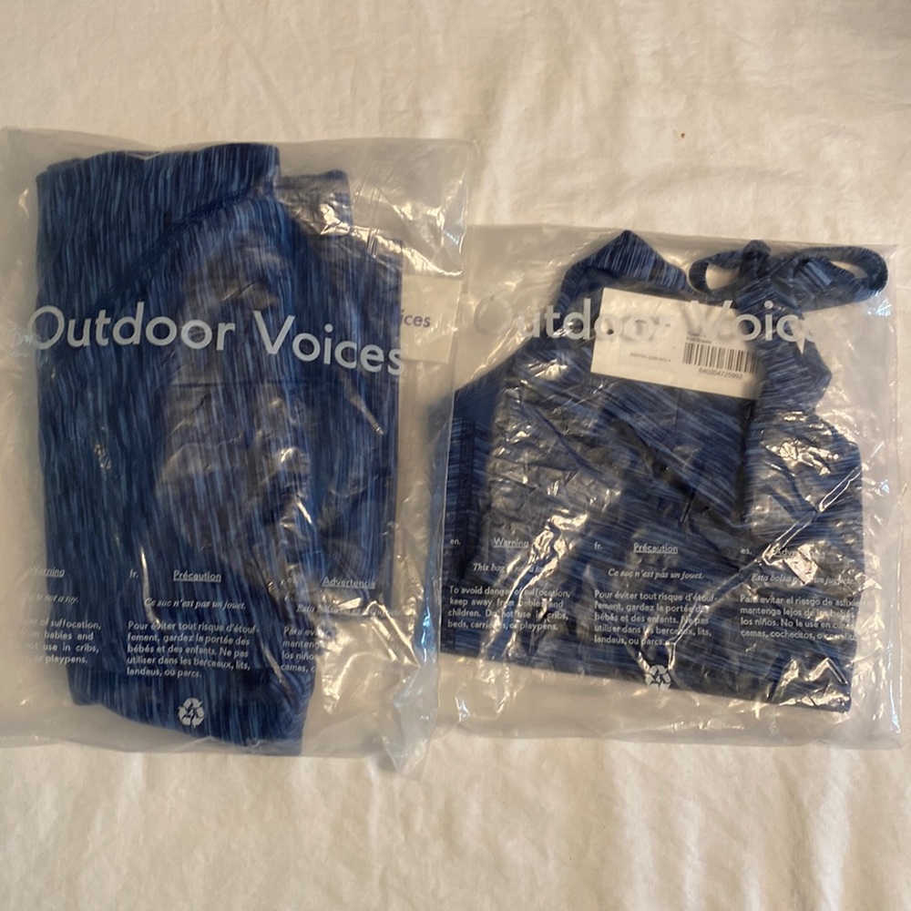 Outdoor Voices Workout Set